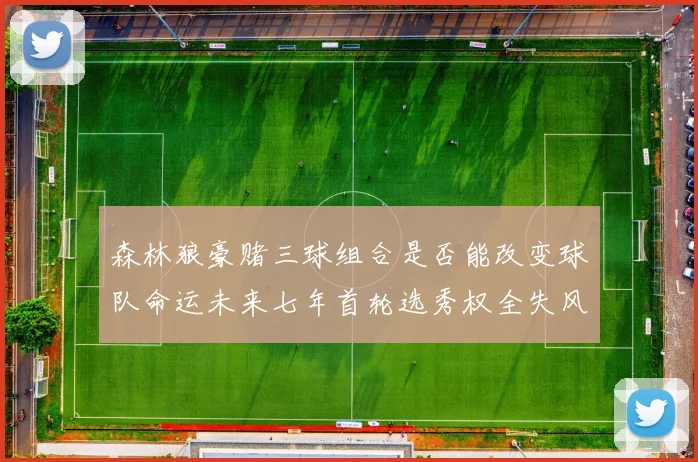 森林狼豪赌三球组合是否能改变球队命运未来七年首轮选秀权全失风险巨大